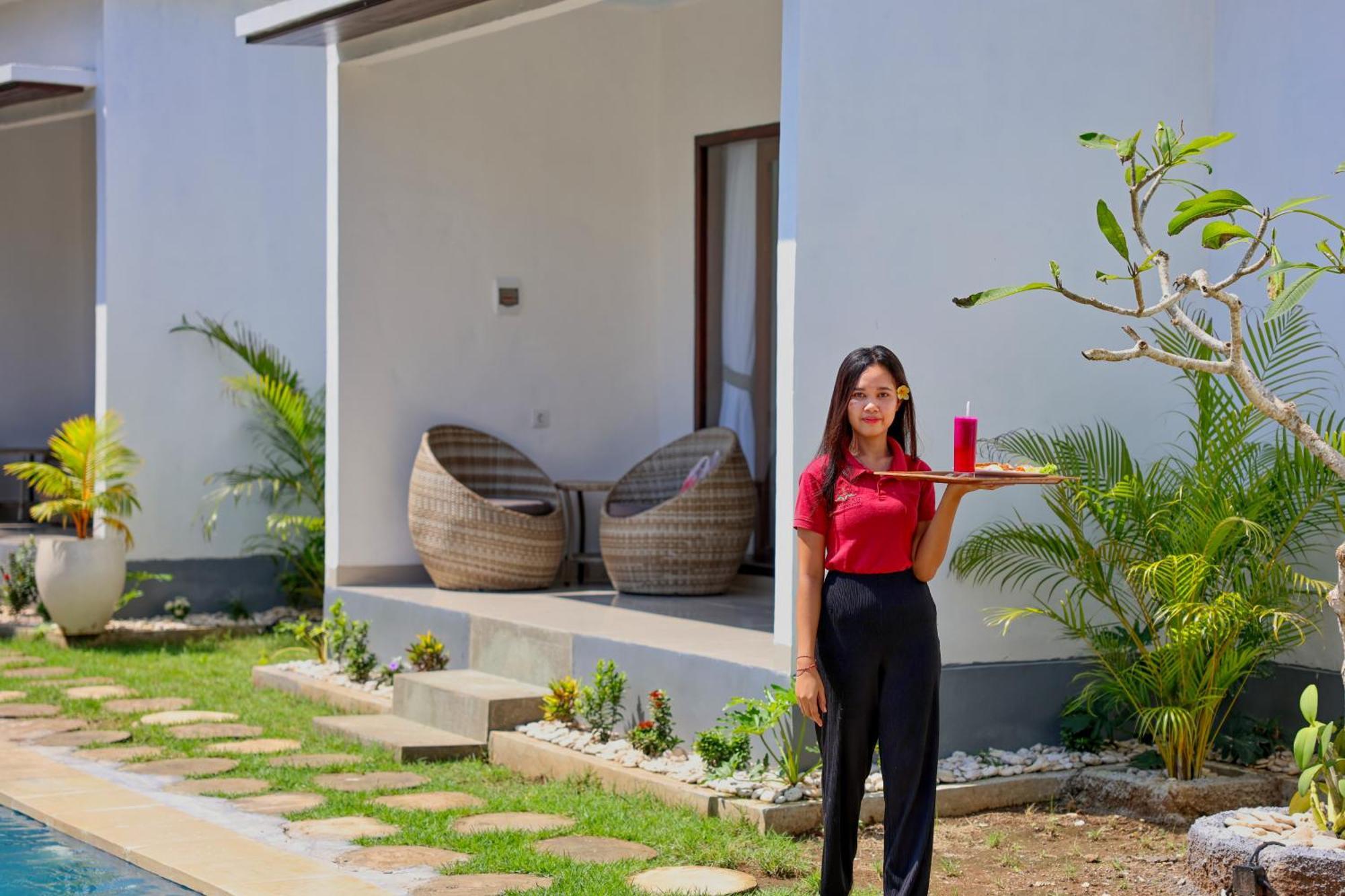 Kelingking Tatakan Bungalow Batumadeg Bagian luar foto